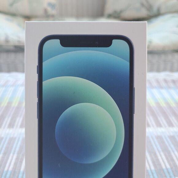 Authentic Replacement BOX ONLY For Apple iPhone 12 Mini - Blue - 64GB - BOX ONLY - Picture 2 of 10